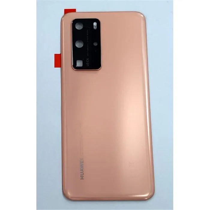 Tapa trasera o tapa bateria dorada para Huawei P40 Pro 02353MNB Service Pack ELS-NX9 ELS-N04