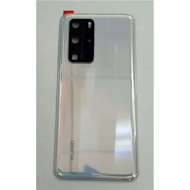 Tapa trasera o tapa bateria blanca para Huawei P40 Pro 02353MMX Service Pack ELS-NX9 ELS-N04
