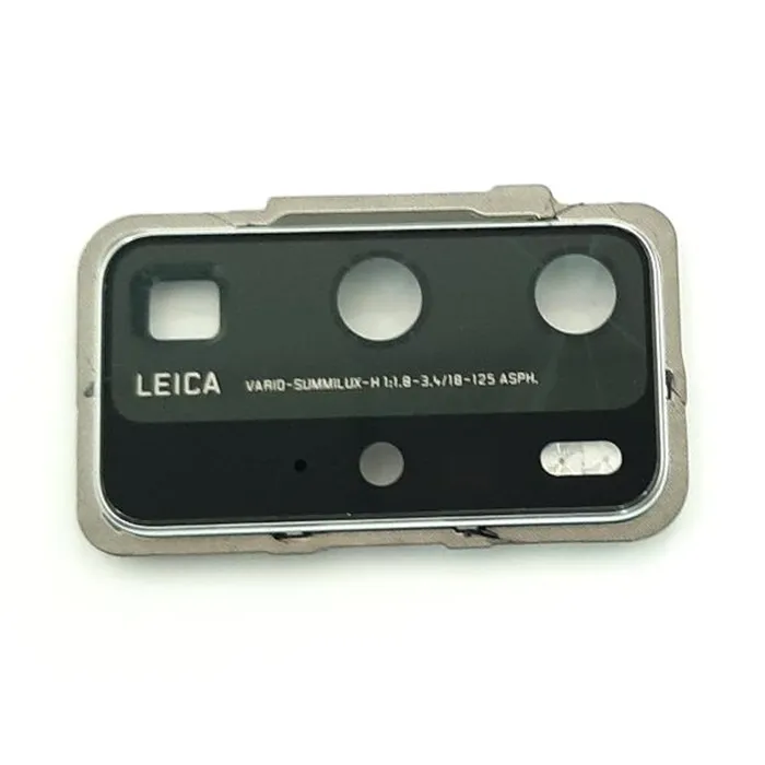 Cubierta camara gris para Huawei P40 Pro calidad premium