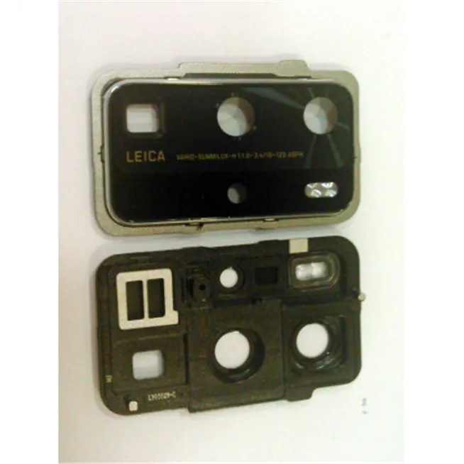 Cubierta camara plata para Huawei P40 Pro calidad premium