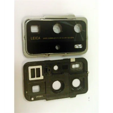 Cubierta camara plata para Huawei P40 Pro calidad premium