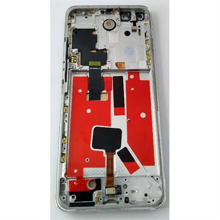 Pantalla lcd para Huawei P40 Pro mas tactil negro con marco plata compatible TFT