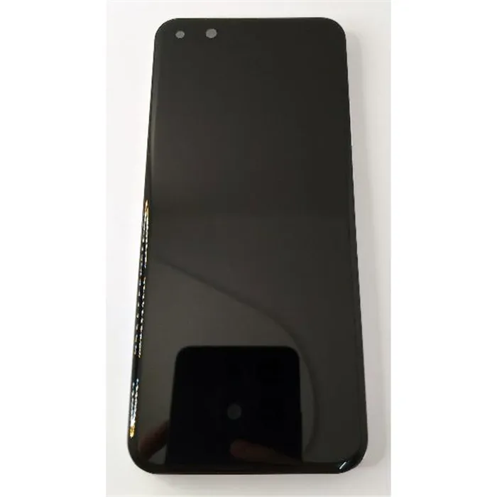 Pantalla lcd para Huawei P40 Pro mas tactil negro con marco plata compatible TFT