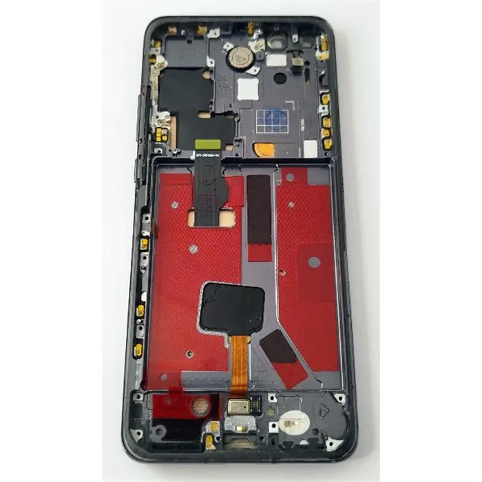 Pantalla lcd para Huawei P40 Pro mas tactil negro con marco negro compatible TFT