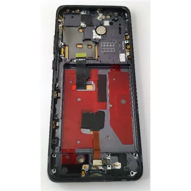 Pantalla lcd para Huawei P40 Pro Plus 5G mas tactil negro con marco negro compatible TFT