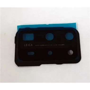 Cubierta camara negra para Huawei P40 Pro+ 5G calidad premium