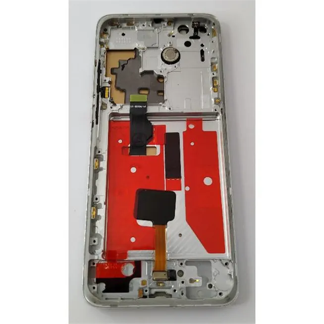 Pantalla lcd para Huawei P40 Pro Plus 5G mas tactil negro con marco plata compatible TFT