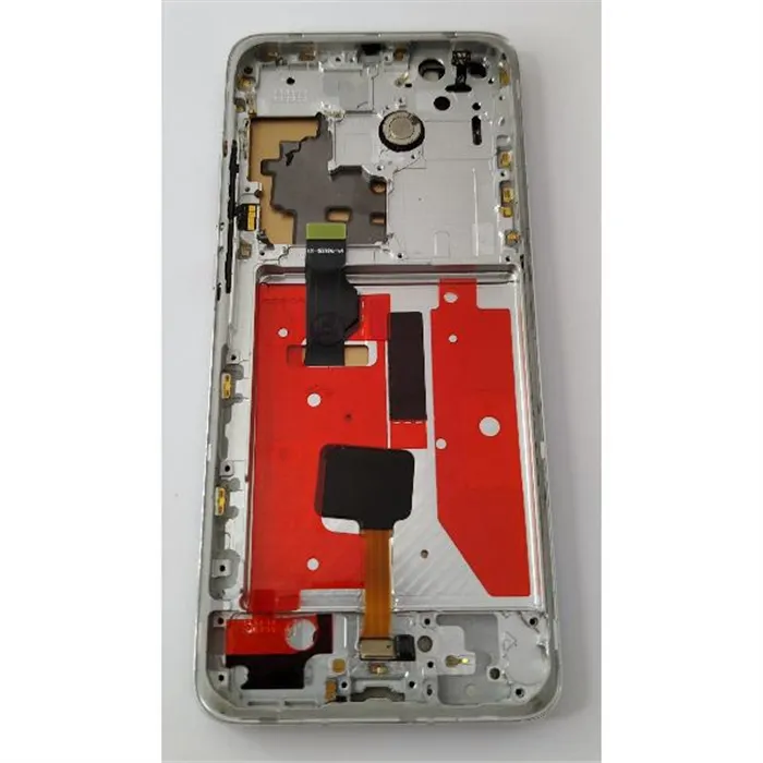 Pantalla lcd para Huawei P40 Pro Plus 5G mas tactil negro con marco plata compatible TFT