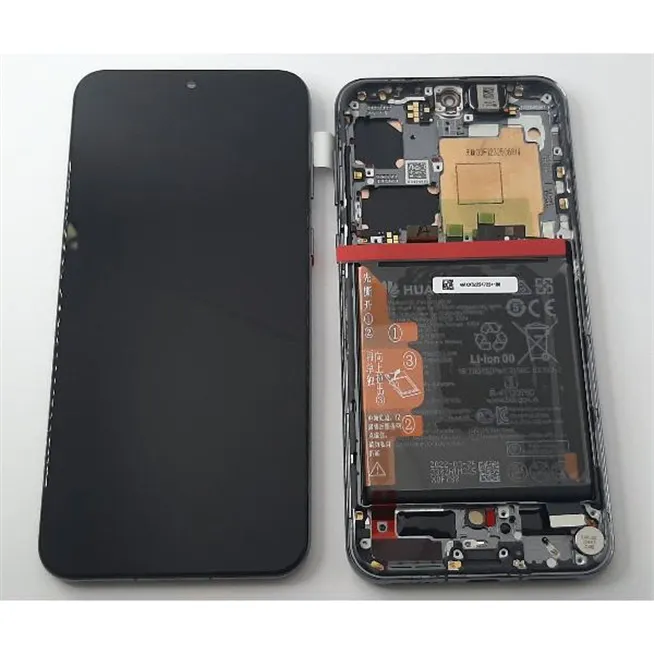 Pantalla lcd para Huawei P50 02354MXX mas tactil negro mas marco negro Service Pack