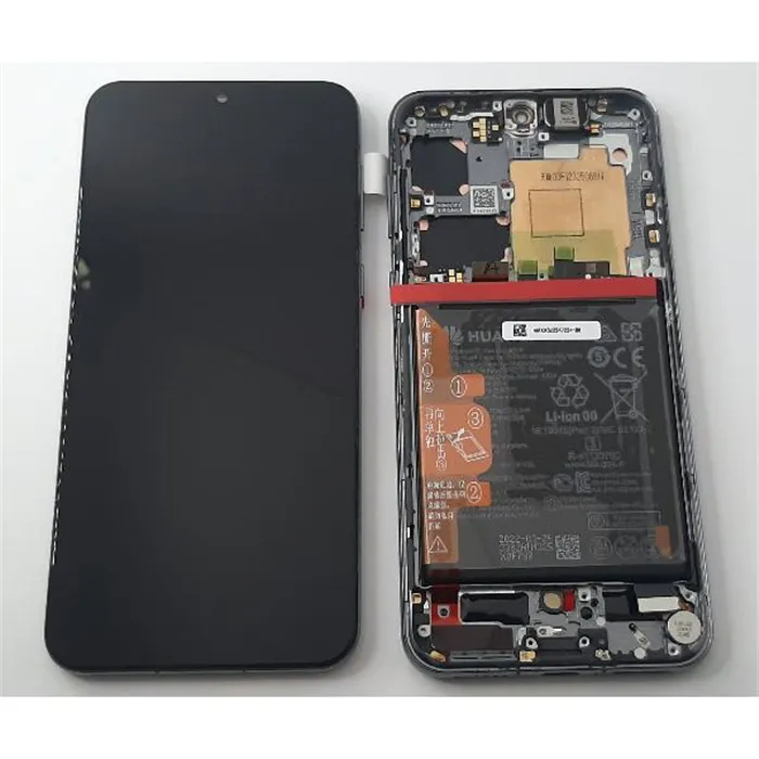 Pantalla lcd para Huawei P50 02354MXX mas tactil negro mas marco negro Service Pack