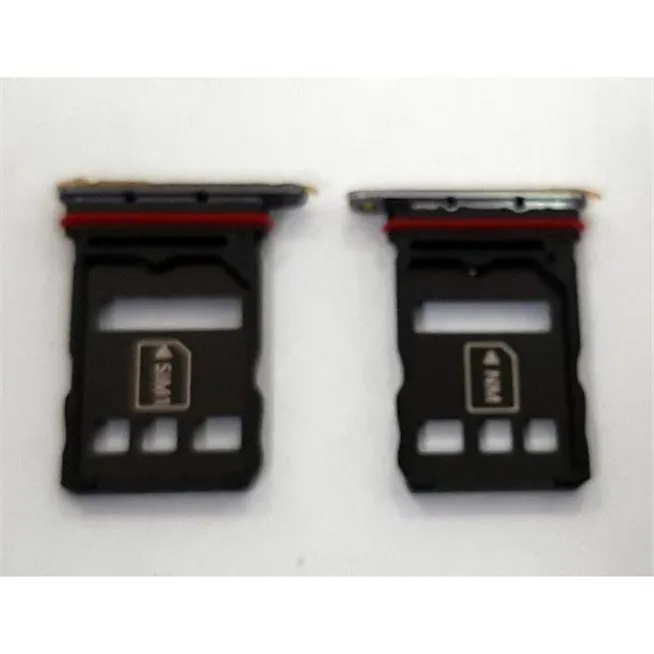 Soporte o bandeja dual sim negra para Huawei P50 calidad premium