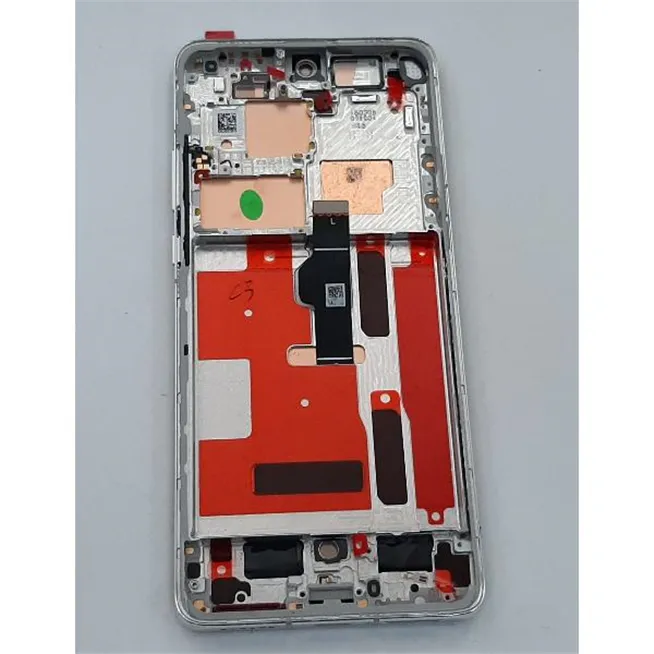 Pantalla lcd para Huawei P50 Pro mas tactil negro mas marco dorado calidad premium