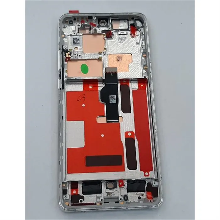 Pantalla lcd para Huawei P50 Pro mas tactil negro mas marco dorado calidad premium
