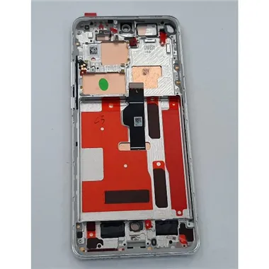 Pantalla lcd para Huawei P50 Pro mas tactil negro mas marco dorado calidad premium