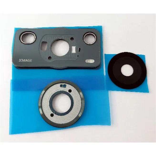 Lente de camara para Huawei P60 Pro con marco verde calidad premium