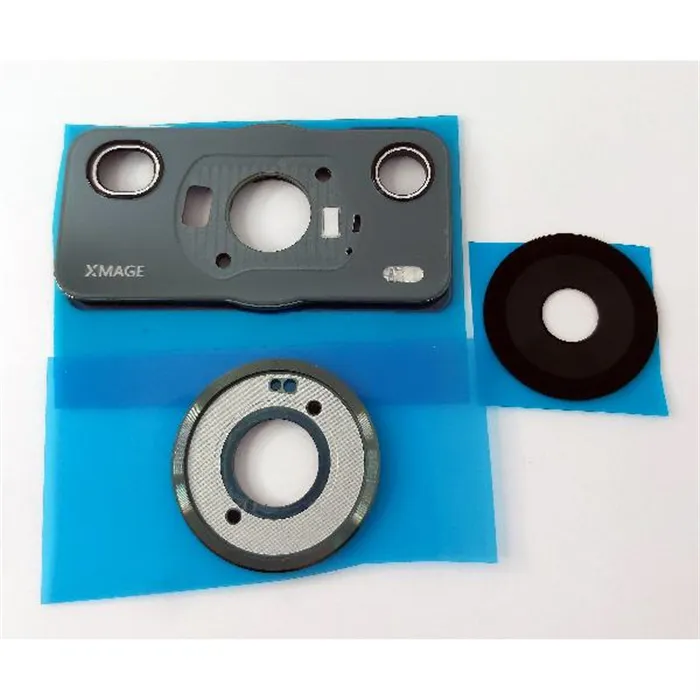 Lente de camara para Huawei P60 Pro con marco verde calidad premium