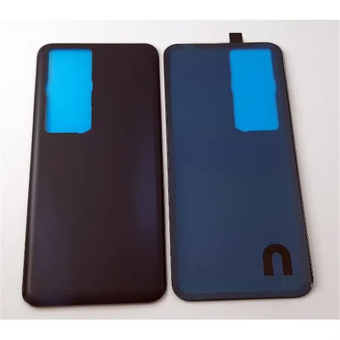 Tapa trasera o tapa bateria negra para Huawei P60 Pro