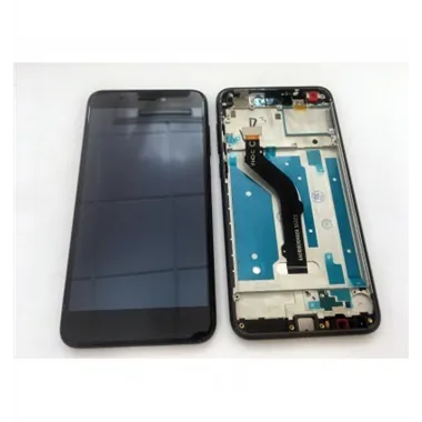 Huawei P8 Lite 2017 pantalla lcd + tactil negro + marco premium