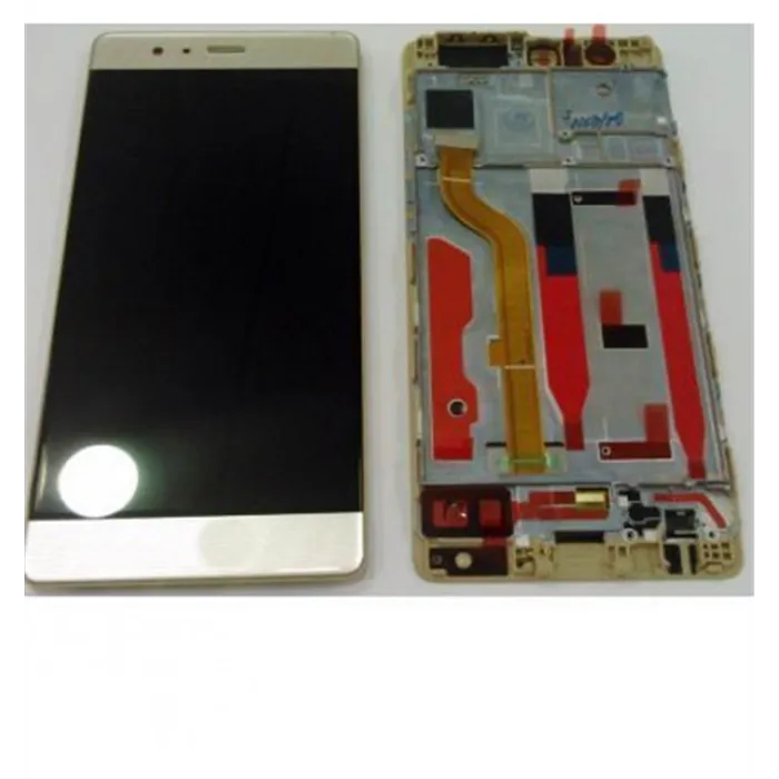 Huawei Ascend P9 pantalla lcd + táctil dorado + marco origin