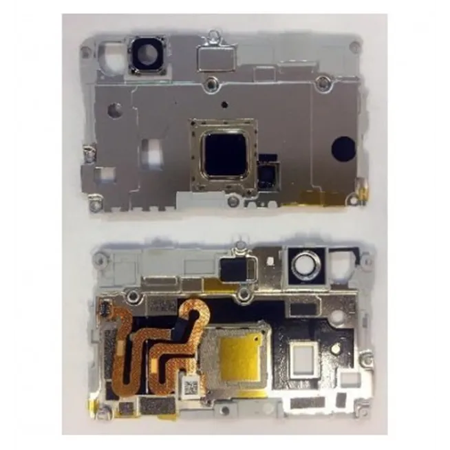 Huawei Ascend P9 Lite VNS-L21 VNS-L22 VNS-L23 VNS-L31 VNS-L53 carcasa intermedia con flex boton home negro premium