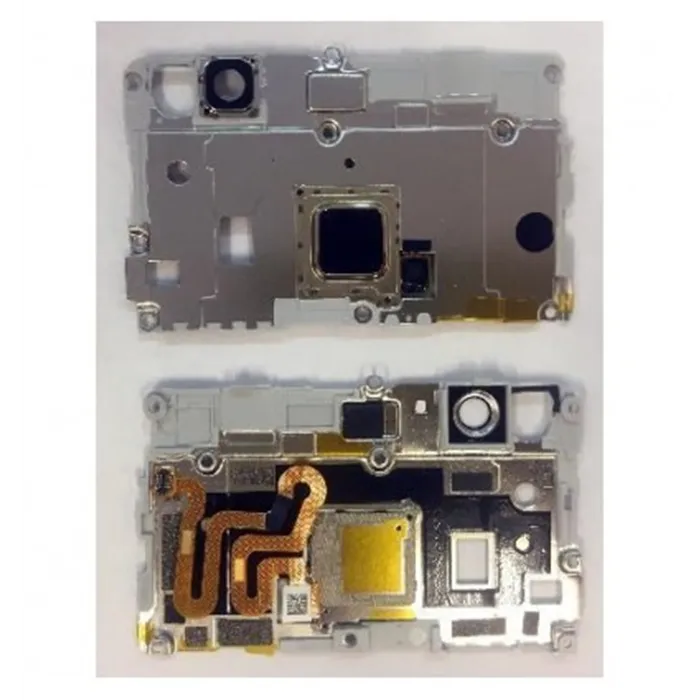 Huawei Ascend P9 Lite VNS-L21 VNS-L22 VNS-L23 VNS-L31 VNS-L53 carcasa intermedia con flex boton home negro premium