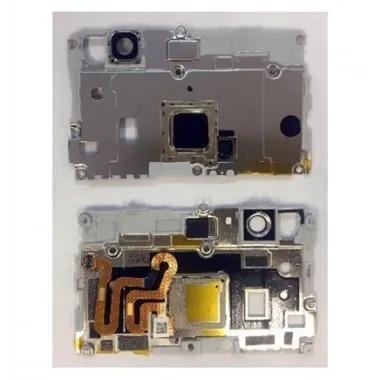 Huawei Ascend P9 Lite VNS-L21 VNS-L22 VNS-L23 VNS-L31 VNS-L53 carcasa intermedia con flex boton home negro premium