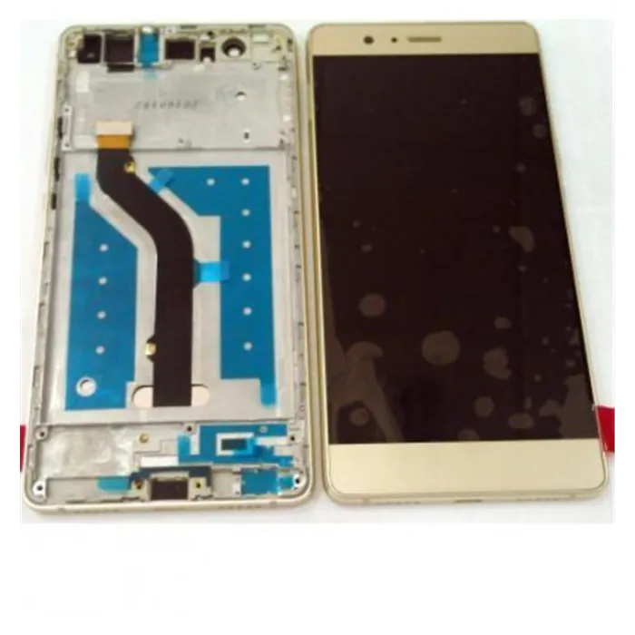 Huawei Ascend P9 Lite pantalla lcd + táctil dorado + marco o
