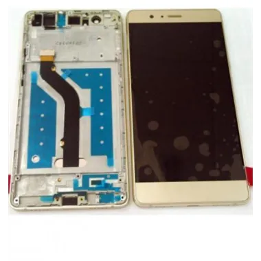 Huawei Ascend P9 Lite pantalla lcd + táctil dorado + marco o