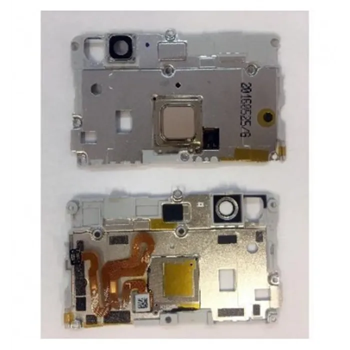 Huawei Ascend P9 Lite VNS-L21 VNS-L22 VNS-L23 VNS-L31 VNS-L53 carcasa intermedia con flex boton home dorado origina