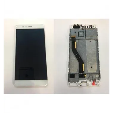 Huawei Ascend p9 plus lcd + tactil blanco + marco premium