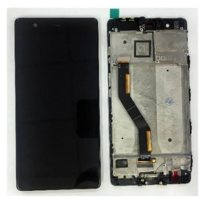 Huawei Ascend P9 plus pantalla lcd + tactil negro + marco or