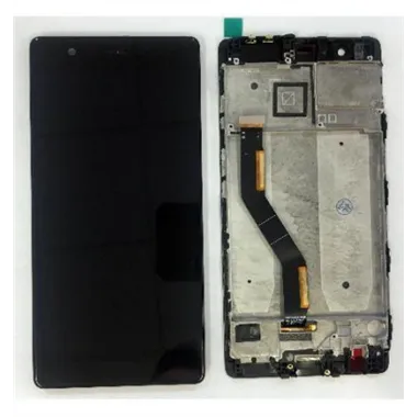 Huawei Ascend P9 plus pantalla lcd + tactil negro + marco or
