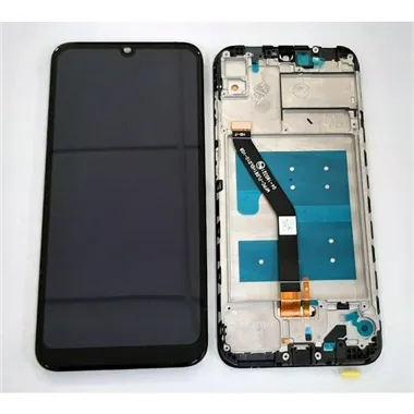 Pantalla LCD para Huawei Honor 8A JAT-LX1 mas tactil negro mas marco negro calidad premium
