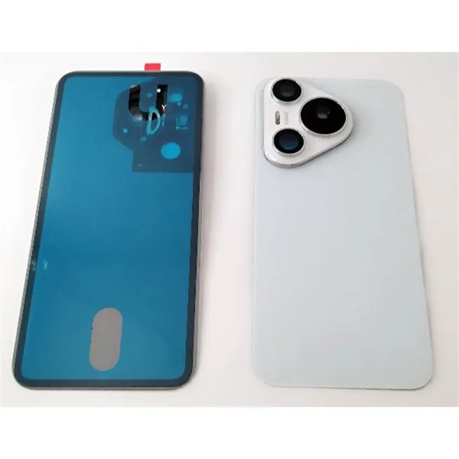 Tapa trasera o tapa bateria blanca para Huawei Pura 70 con lente de camara