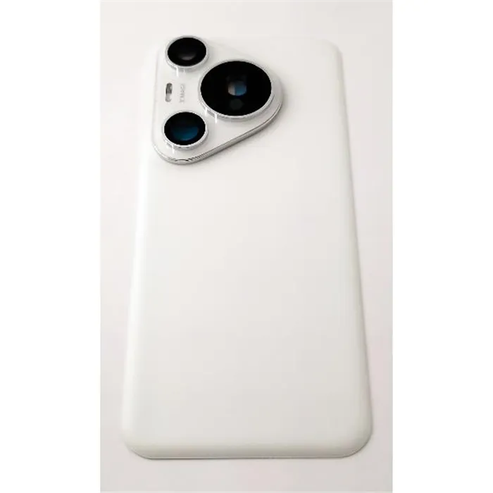 Tapa trasera o tapa bateria blanca para Huawei Pura 70 Pro 5G con cristal de camara