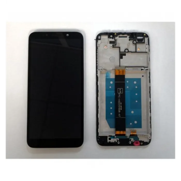 Pantalla LCD mas tactil negro mas marco negro para Huawei Y5 2018
