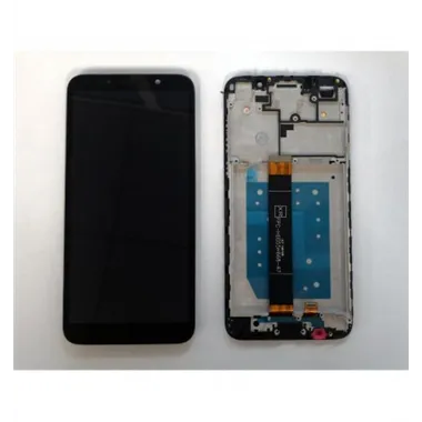 Pantalla LCD mas tactil negro mas marco negro para Huawei Y5 2018