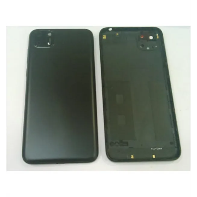 Tapa trasera o tapa bateria negra para Huawei Y5P