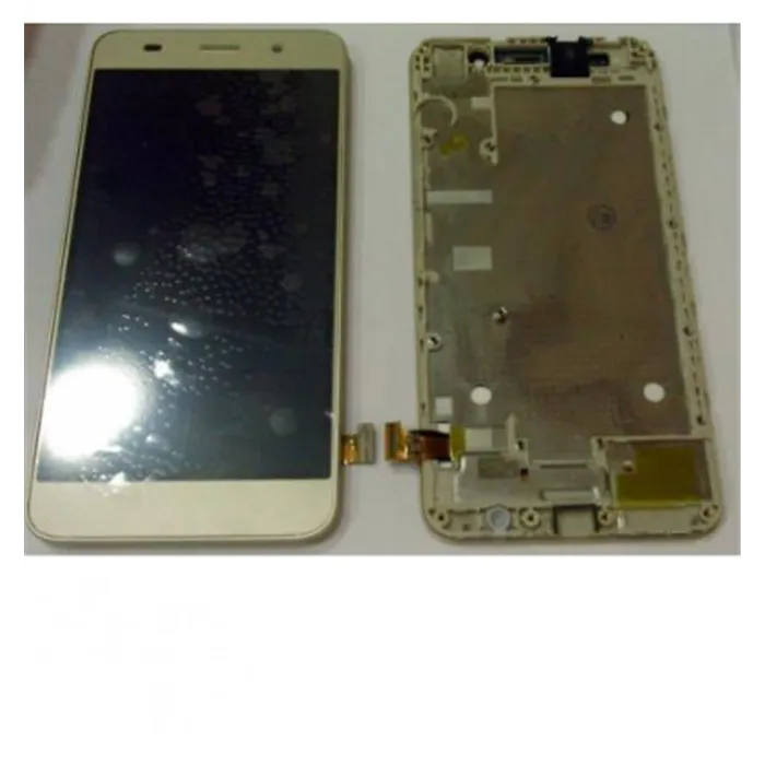 Huawei Y6 Honor 4A pantalla lcd + táctil dorado + marco premium