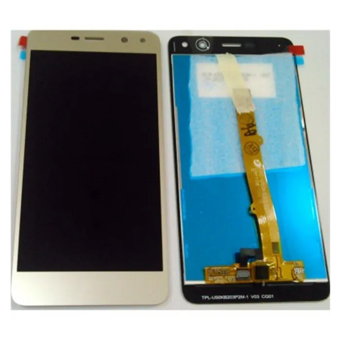 Huawei Y6 2017 pantalla lcd + tactil dorado premium