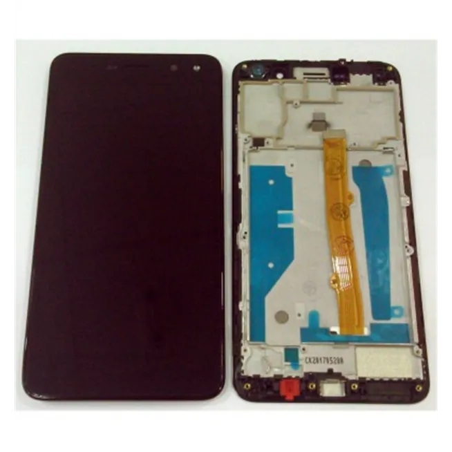 Huawei Y6 2017 pantalla lcd + tactil negro + marco premium