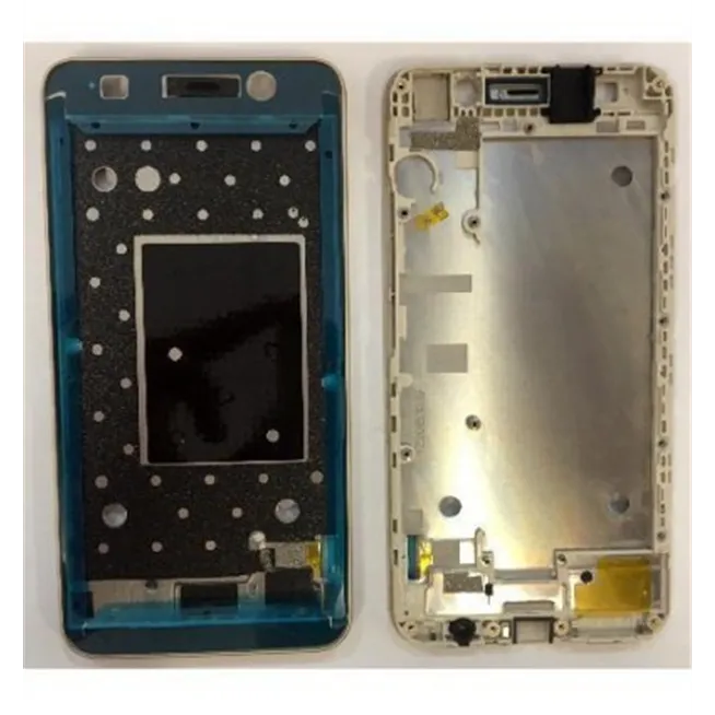 Huawei Y6 carcasa frontal dorado premium