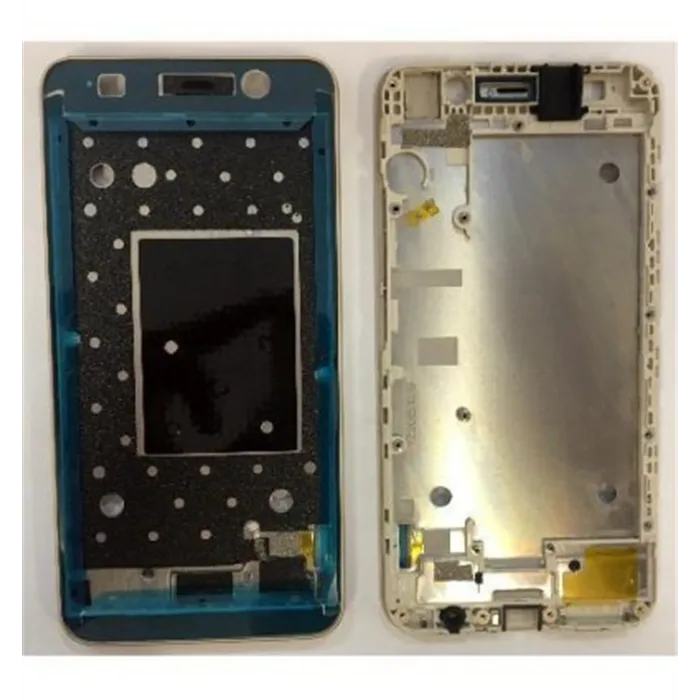 Huawei Y6 carcasa frontal dorado premium