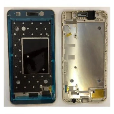 Huawei Y6 carcasa frontal dorado premium
