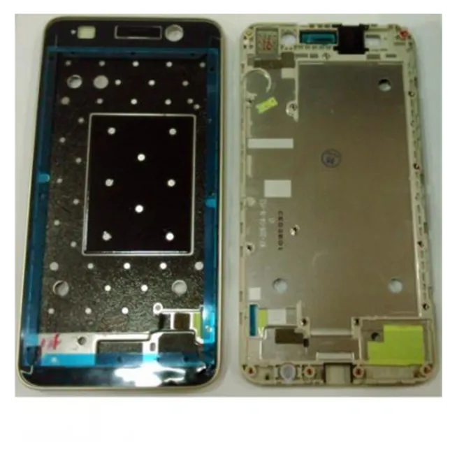Huawei Y6 marco frontal dorado premium