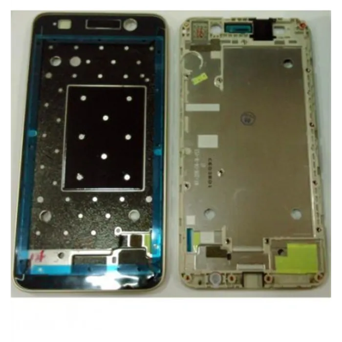 Huawei Y6 marco frontal dorado premium