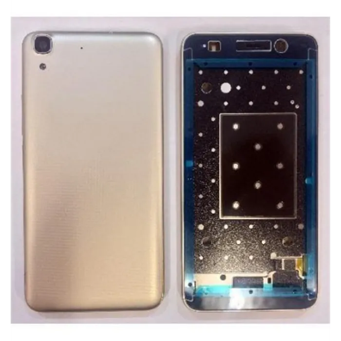 Huawei Y6 Honor 4A carcasa central + tapa dorada premium