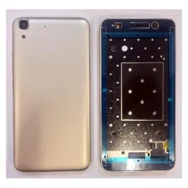 Huawei Y6 Honor 4A carcasa central + tapa dorada premium