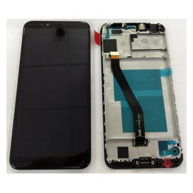 Huawei Y6 2018 ATU-L11 ATU-L21 ATU-L22 ATU-LX3 Honor 7a pantalla lcd + tactil negro + marco premium