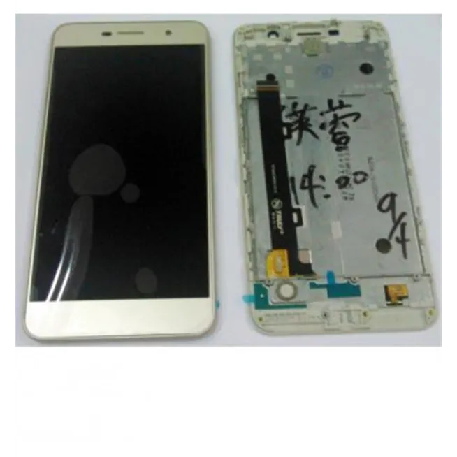 Huawei Y6 Pro pantalla lcd + táctil dorado + marco premium